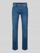MCNEAL Straight Fit Jeans mit 5-Pocket-Design in Blau, Größe 32/34