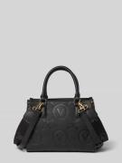 VALENTINO BAGS Handtasche mit Label-Strukturmuster Modell 'SAMBA' in B...