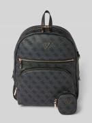 Guess Rucksack mit Label-Applikation Modell 'POWER PLAY' in Anthrazit,...