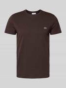 Lacoste Regular Fit T-Shirt aus reiner Baumwolle Modell 'SUPIMA' in Du...