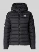 adidas Originals Steppjacke mit Label-Stitching in Black, Größe S