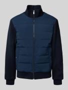 Christian Berg Men Steppjacke mit Stehkragen in Marine, Größe S