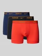 Nike Dry-Fit Trunks mit elastischem Logo-Bund im 3er-Pack in Koralle, ...