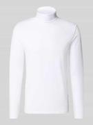 Lindbergh Langarmshirt mit Rollkragen in Weiss, Größe XXL