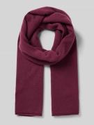 Christian Berg Woman Kaschmirschal in Strick-Optik in Bordeaux, Größe ...