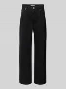 Review Straight Leg Jeans im 5-Pocket-Design in Black, Größe 26/32