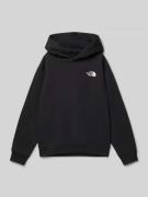 The North Face Oversized Hoodie mit Logo-Stitching Modell 'Teen' in Bl...