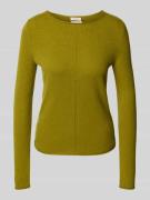 Christian Berg Woman Strickpullover aus reinem Kaschmir in Apfel, Größ...