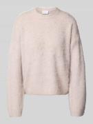 Jake*s Collection Relaxed Fit Strickpullover Mit Woll-Anteil in Rose, ...