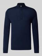 SELECTED HOMME Regular Fit Troyer aus reiner Merinowolle Modell 'TRAY'...