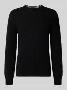 Christian Berg Men Strickpullover mit Kaschmir-Anteil in Black, Größe ...