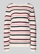 Tom Tailor Regular Fit Pullover aus reiner Baumwolle in Rosa, Größe L