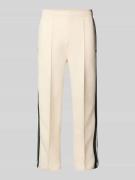 Lacoste Regular Fit Sweatpants aus Baumwoll-Mix in Offwhite, Größe XL