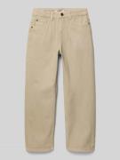 Garcia Straight Leg Jeans im 5-Pocket-Design Modell in Beige, Größe 14...