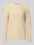 Only & Sons Regular Fit Strickpullover aus reiner Baumwolle Modell 'ER...