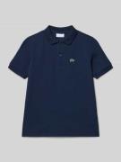 Lacoste Regular Fit Poloshirt aus reiner Baumwolle in Marine, Größe 14...