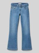 Levi’s® Kids Regular Flare Jeans mit Gürtel in Blau, Größe 140
