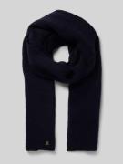Tommy Hilfiger Schal mit Woll-Anteil in Marine, Größe 1