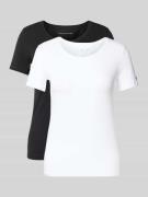 TOMMY HILFIGER Regular Fit T-Shirt in Black, Größe L