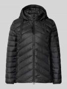 s.Oliver RED LABEL Shaped Fit Steppjacke mit Label Print in Black, Grö...