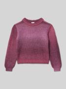 s.Oliver RED LABEL Regular Fit Strickpullover mit Farbverlauf in Fuchs...