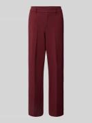 s.Oliver RED LABEL Wide Leg Stoffhose mit Viskose-Anteil in Bordeaux, ...