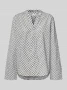 Marc O'Polo Regular Fit Tunika-Bluse aus reiner Baumwolle in Hellblau,...