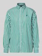 Polo Ralph Lauren Hemdbluse mit Knopfleiste in Hellgruen Melange, Größ...