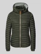 camel active Steppjacke mit gefüttertem Stehkragen in Gruen, Größe 34