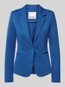 ICHI Blazer mit Reverskragen und Leistentaschen Modell 'KATE' in Blau,...