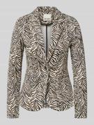 ICHI Blazer mit Paspeltaschen Modell 'KATE' in Black, Größe L