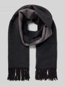 Guess Schal mit Viskose-Anteil mit Kordellabschlüssen in Black, Größe ...
