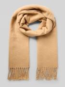 Guess Schal mit Viskose-Anteil mit Kordellabschlüssen in Beige, Größe ...