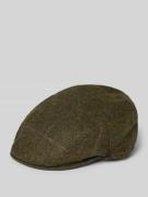 Barbour Schiebermütze aus reiner Wolle in Oliv, Größe 56