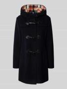 Gil Bret Dufflecoat mit Kaschmir-Anteil in Dunkelblau, Größe 36
