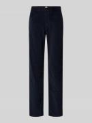 Brax Slim Fit Cordhose im 5-Pocket-Design Modell 'Carola' in Marine, G...