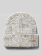 Barts Mütze in Strick-Optik Modell 'Witzia' in Silber Melange, Größe 1