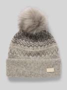 Barts Mütze mit Alpaka-Anteil Modell 'Woodstar' in Hellgrau, Größe 1