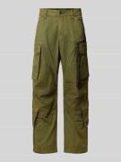 G-Star Raw Stoffhose mit 5-Pocket-Design Modell 'Rovic' in Oliv, Größe...