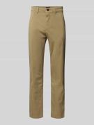 BOSS Orange Regular-Fit Chino aus Baumwoll-Mix in Beige, Größe 32/32