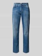 Brax Straight Leg Jeans im 5-Pocket-Design Modell 'Cadiz' in Dunkelbla...