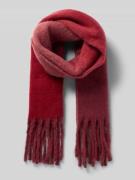 ICHI Schal in Strick-Optik Modell 'IAMALOU' in Rot, Größe 1
