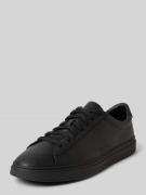 BOSS Low Top Sneaker aus echtem Rindsleder Modell 'KIERAN' in Black, G...