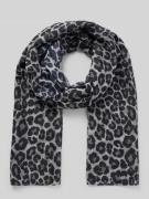 Codello Schal mit eingefassten Abschlüssen in Mittelgrau, Größe 1