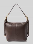 LIEBESKIND BERLIN Hand Bag mit Logo-Prägung Modell 'Paris' in Dunkelbr...