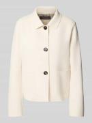 WHITE LABEL Blazer mit Umlegekragen in Offwhite, Größe 36