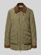 WHITE LABEL Jacke mit Steppnähten in Khaki, Größe 34