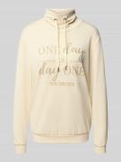 Soyaconcept Sweatshirt mit Stehkragen und Tunnelzug Modell 'BANU' in E...
