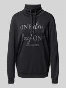 Soyaconcept Sweatshirt mit Stehkragen und Tunnelzug Modell 'BANU' in B...