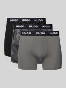 HUGO Trunks aus Baumwoll-Mix im 3er-Pack in Black, Größe L